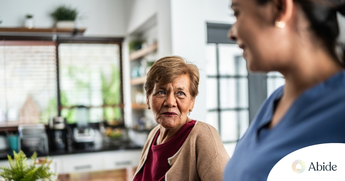 Diabetes Awareness for Caregivers 8 Warning Signs Caregiver provides attentive senior care as part of diabetes awareness